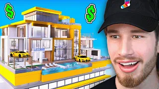 Building a $100,000,000 MEGA Penthouse In Roblox