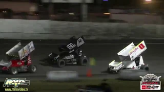 King of the West-NARC Sprint Cars @ Petaluma July 14, 2018