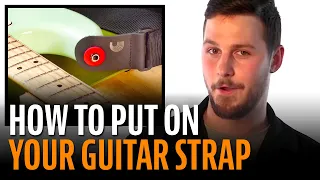 How to Put on a Guitar Strap