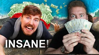 MILLIONAIRE REACTS TO MrBeast 'Extreme $500,000 Game Of Tag!' + MR BEAST MERCH GIVEAWAY!