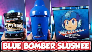 Mega Man Blue Bomber Slushee GFUEL Flavor Review!