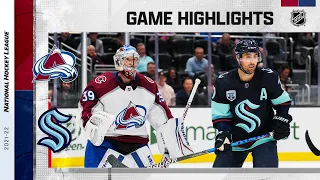 Avalanche @ Kraken 4/20 | NHL Highlights 2022