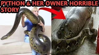 Big Snake (PYTHON) and Her Owner Story | Snake Eat Human Real Video | creative mitra | snake fact |