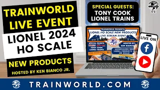 Lionel 2024 New HO Catalog Livestream Event!