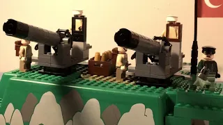 Lego WW1 the sinking of the HMS Ben-my-chree Brickfilm