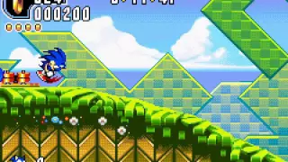 [TAS] Sonic Advance 2 - Leaf Forest 1 all SP rings - 0:25.97