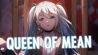 Nightcore - Queen of Mean (Lyrics)