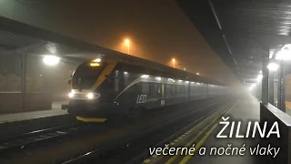 Žilina - večerné a nočné vlaky 17.-18.11.2016