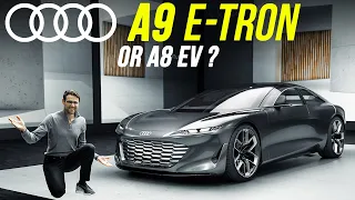 Audi A8 EV or Audi A9 e-tron? This will be the future Audi luxury EV! (Grandsphere)