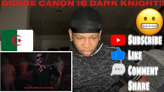 Algerian Rap Reaction Didine Canon 16 -Dark Night (Officiel Music vidéo) AMERICAN REACTION