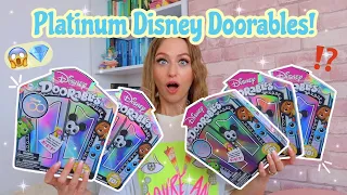 Opening 5 Giant Boxes of Disney Doorables *PLATINUM* Series 10!!😱💎✨ (PLATINUM SILVER FINDS?!🫢)