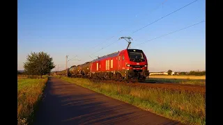 [Langer Güterzug] DB Cargo Stadler Eurodual 159 206-2 mit Kesselwagen in Babenhausen (Hessen)