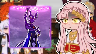 Gods [Record of Ragnarok] react to Beerus || Gacha 🇺🇲🇧🇷