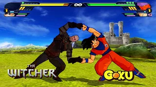 Goku and Geralt of Rivia (The Witcher) FUSION | DBZ Tenkaichi 3 (MOD)