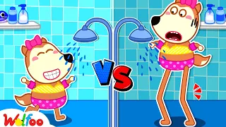 Long Legs vs Short Legs Problems for Kids - Wolfoo Funny Stories for Kids 🤩@WolfooCanadaKidsCartoon