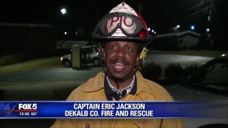 DeKalb County firefighter suffers injuries while battling apartment fire
