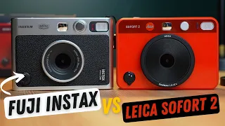 Fuji Instax Mini Evo vs. Leica Sofort 2: Hybrid Instant Camera Comparison & Review!