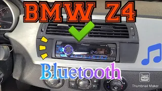 2004 BMW Z4 How to remove radio Install Bluetooth radio Metra dash kit
