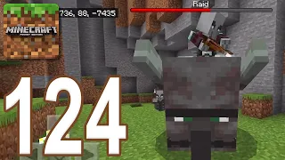 Minecraft: Pocket Edition - Gameplay Walkthrough Part 124 - Pillager Raid (iOS, Android)