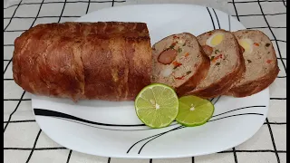 ¡ROLLO DE CARNE SIN HORNO! | CENA DE NAVIDAD FÁCIL Y SIN HORNO |