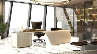 TOP 50 MODERN EXECUTIVE OFFICE DESIGNS -INTERIOR DESIGN - MODERN-TRENDING DESIGNS