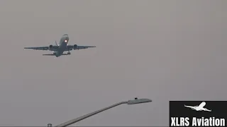 4K FedEx 767-300F Go Around on Final for O'Hare Int'l Airport