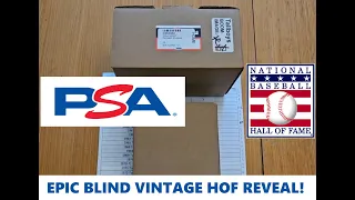 Epic Vintage Baseball HOF Cards PSA Blind Reveal !!!