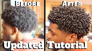 Men's Curly Hair Tutorial pt.2 | Define Curls Natural Hair