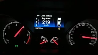 Ford Focus ST TDCi diesel (2015) acceleration 0-219 km/h | ExoticCars.pl