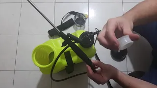 BOMBA FUMIGADORA O CACORRO DE 16 LITROS ARMADO TUTORIAL