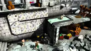 LEGO Lord of the Rings: Playthrough Part 12 - Saruman's End (Coop Gameplay)