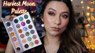 NEW ENSLEY REIGN COSMETICS HARVEST MOON PALETTE REVIEW + SWATCHES | IS THIS WORTH IT?