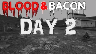 Blood and Bacon Playthrough (NO COMMENTARY ) DAY 2 - New Weapon - AK-47