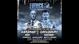 Carson Hardman vs Bhabajeet Choudhury - Fierce Fighting Championship 23