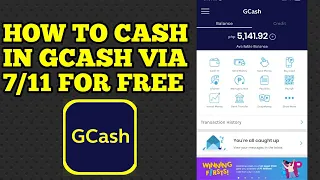 Gcash Cash In via 7/11 Barcode For Free