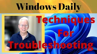 Windows Daily #16 Using Process Monitor from Sysinternals to Troubleshoot