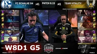 FC Schalke 04 vs Vitality | Week 8 Day 1 S8 EU LCS Summer 2018 | S04 vs ViT W8D1