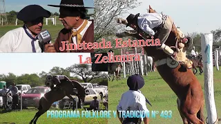 jineteada La Zelmira 1º Parte prog Folklore y Trad #caballos #charreada #jaripeo #rodeo#Cowboy