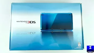 Original Nintendo 3DS Unboxing and Start Up | ASMR