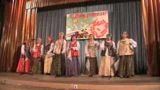 праздничный концерт на День учителя (г.Рыльск, Курская обл)