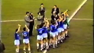 Everton - League Trophy Presentation 1984-85