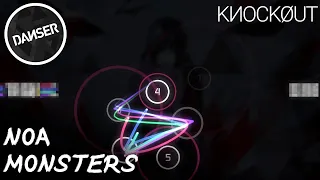 osu! top 50 replays knockout | NOA - Monsters [I see your pain]