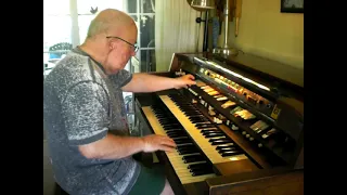 Mike Reed plays "A kind of Hush" on the 1974 Hammond Grandee Organ