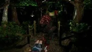 Jill Valentine decapitated by Hunter from RE3 part3