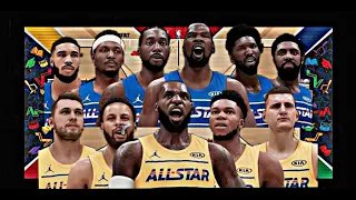 Team LeBron vs Team Durant Full Games Highlights | 2021 NBA All-star Game (NBA2K21)