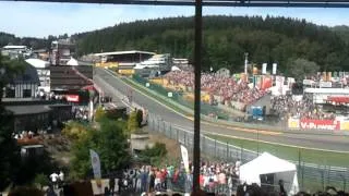 Start F1 Eau Rouge Spa Francorchamps 2012 video