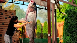 How to cook a huge fish in clay according to an ancient recipe - a story you need to hear