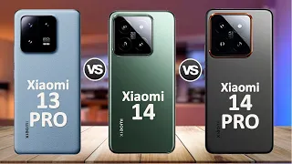 Xiaomi 14 vs Xiaomi 14 Pro vs Xiaomi 13 Pro