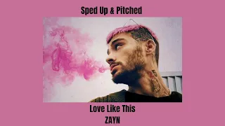 love like this (speed up) - zayn