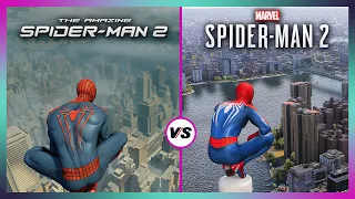 The Amazing Spider-Man 2 vs Marvel's Spider-Man 2 - Gameplay Physics and Details Comparison